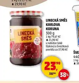 Penny Market LINECKÁ SMĚS KARLOVA KORUNA, 300 g nabídka