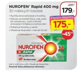 Magistra lékárny NUROFEN® Rapid nabídka