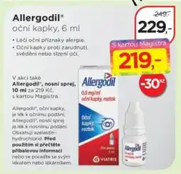 Magistra lékárny Allergodil nabídka