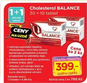 Magistra lékárny Cholesterol Balance nabídka