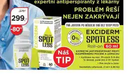 Magistra lékárny EXCIDERM Spotless Roll on nabídka