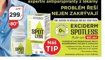Magistra lékárny EXCIDERM Spotless Roll on nabídka