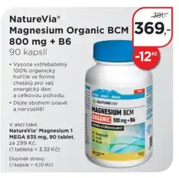 Magistra lékárny NatureVia® Magnesium Organic BCM + B6 nabídka