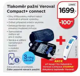 Magistra lékárny Tlakoměr pažní Veroval Compact+ connect nabídka