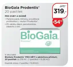 Magistra lékárny BioGaia Prodentis nabídka