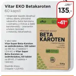 Magistra lékárny Vitar Eko Betakaroten nabídka