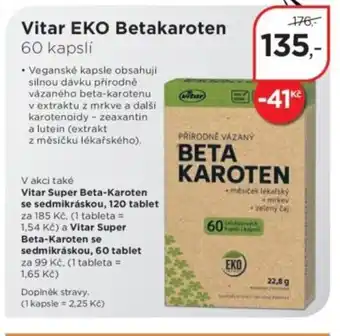 Magistra lékárny Vitar Eko Betakaroten nabídka