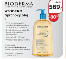 Magistra lékárny BIODERMA Atoderm Sprchový olej nabídka