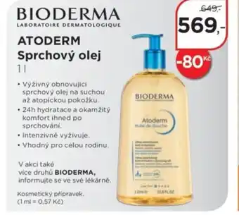 Magistra lékárny BIODERMA Atoderm Sprchový olej nabídka