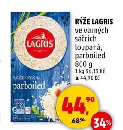 Penny Market RÝŽE LAGRIS ve varných sáčcích loupaná, parboiled, 800 g nabídka