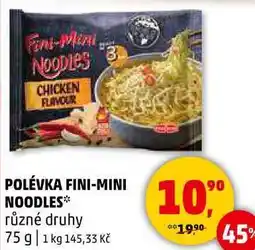 Penny Market POLÉVKA FINI-MINI NOODLES různé druhy, 75 g nabídka