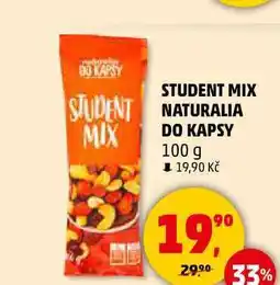 Penny Market STUDENT MIX NATURALIA DO KAPSY, 100 g nabídka