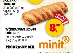 Penny Market TYČINKA S VANILKOVOU PŘÍCHUTÍ jemné pečivo, dopek, 73 g nabídka