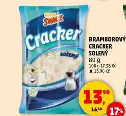 Penny Market BRAMBOROVÝ CRACKER SOLENÝ, 80 g nabídka