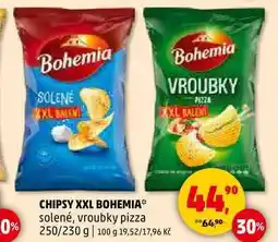 Penny Market CHIPSY XXL BOHEMIA solené, vroubky pizza, 250/230 g nabídka