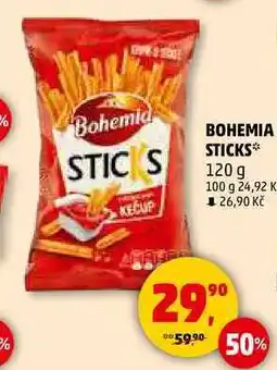 Penny Market BOHEMIA STICKS, 120 g nabídka