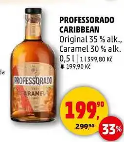 Penny Market PROFESSORADO CARIBBEAN Original 35 % alk., 0,5 l nabídka