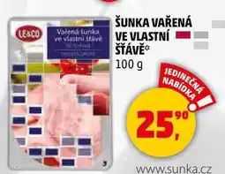 Penny Market LE&CO Vařená šunka ve vlastni stave, 100 g nabídka