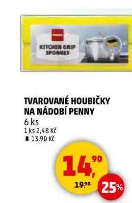 Penny Market TVAROVANÉ HOUBIČKY NA NÁDOBÍ PENNY, 6 ks nabídka