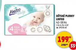 Penny Market DĚTSKÉ PLENKY LINTEO, 42-50 ks nabídka