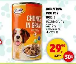 Penny Market KONZERVA PRO PSY BODIE, 1240 g nabídka