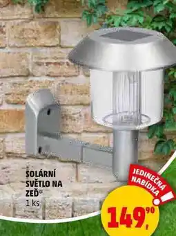 Penny Market SOLÁRNÍ SVĚTLO NA ZEĎ, 1 ks nabídka