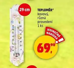 Penny Market TEPLOMĚR kovový, různá provedení, 1 ks nabídka