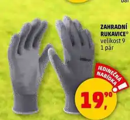 Penny Market ZAHRADNÍ RUKAVICE velikost 9, 1 pár nabídka