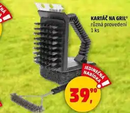 Penny Market KARTÁČ NA GRIL, různá provedení, 1 ks nabídka