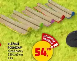 Penny Market PLÁŽOVÁ PODLOŽKA různé barvy 180 x 60 cm, 1 ks nabídka