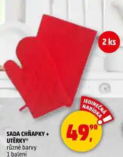 Penny Market SADA CHŇAPKY + UTĚRKY různé barvy, 1 balení nabídka