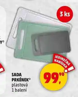 Penny Market SADA PRKÉNEK plastová, 1 balení, 3 ks nabídka