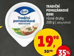 Penny Market TRADIČNÍ POMAZÁNKOVÉ BONI různé druhy, 200 g nabídka