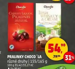 Penny Market PRALINKY CHOCO'LA různé druhy, 155/165 g nabídka