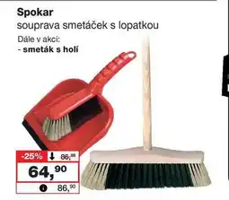 Barvy a laky drogerie Spokar souprava smetáček s lopatkou nabídka