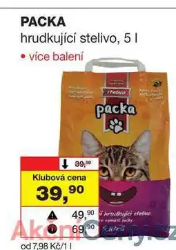Barvy a laky drogerie PACKA hrudkující stelivo, 5l nabídka