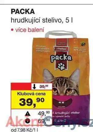 Barvy a laky drogerie PACKA hrudkující stelivo, 5l nabídka