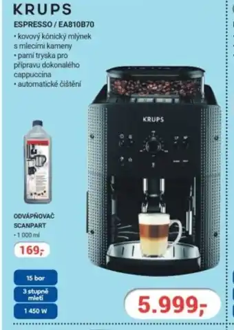 Planeo Elektro KRUPS Espresso/ EA810B70 nabídka