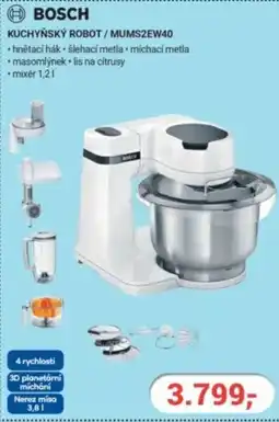 Planeo Elektro BOSCH Kuchyňský robot/ MUMS2EW40 nabídka