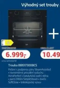 Planeo Elektro Trouba BBIS17300BCS nabídka