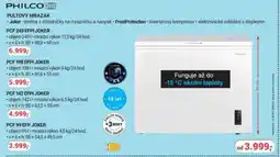 Planeo Elektro PHILCO Pultový mrazák nabídka