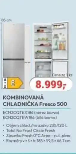 Planeo Elektro Kombinovaná chladnička Fresco 500 nabídka