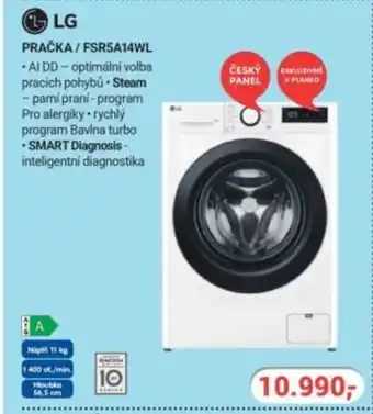 Planeo Elektro LG Pračka /FSR5A14WL nabídka