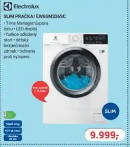 Planeo Elektro Electrolux Slim pračka / EW6SM326SC nabídka