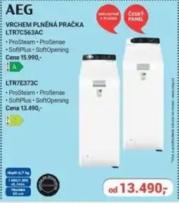 Planeo Elektro AEG Vrchem plněná pračka LTR7C563AC nabídka
