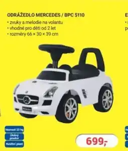 Planeo Elektro Odrážedlo mercedes/ BPC 5110 nabídka