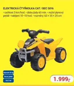 Planeo Elektro Elektrická čtyřkolka  CAT/BEC 5016 nabídka