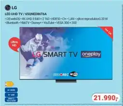 Planeo Elektro LG LED Uhd TV/65QNED86T6A nabídka
