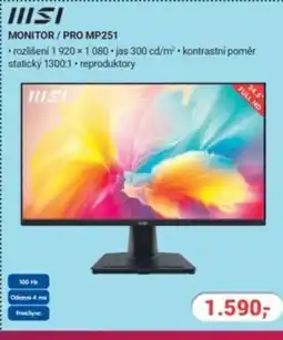 Planeo Elektro Monitor/ Pro MP251 nabídka