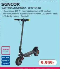Planeo Elektro SENCOR Elektrická koloběžka / scooter X20 nabídka